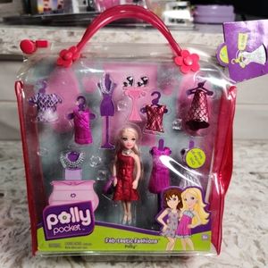 2008 RARE POLLY POCKET FAB-TASTIC FASHIONS - POLLY NEW